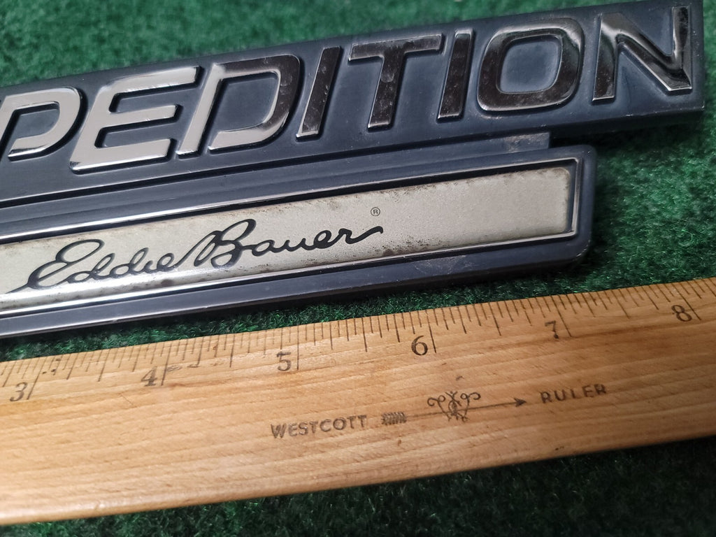Ford 1997-2002 Expedition Eddie Bauer Emblem Badge Logo Nameplate Name Plate 5S2