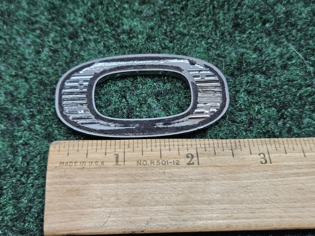 OEM "O" Silver Individual Letter Lettering Emblem Badge Logo Nameplate 7S6