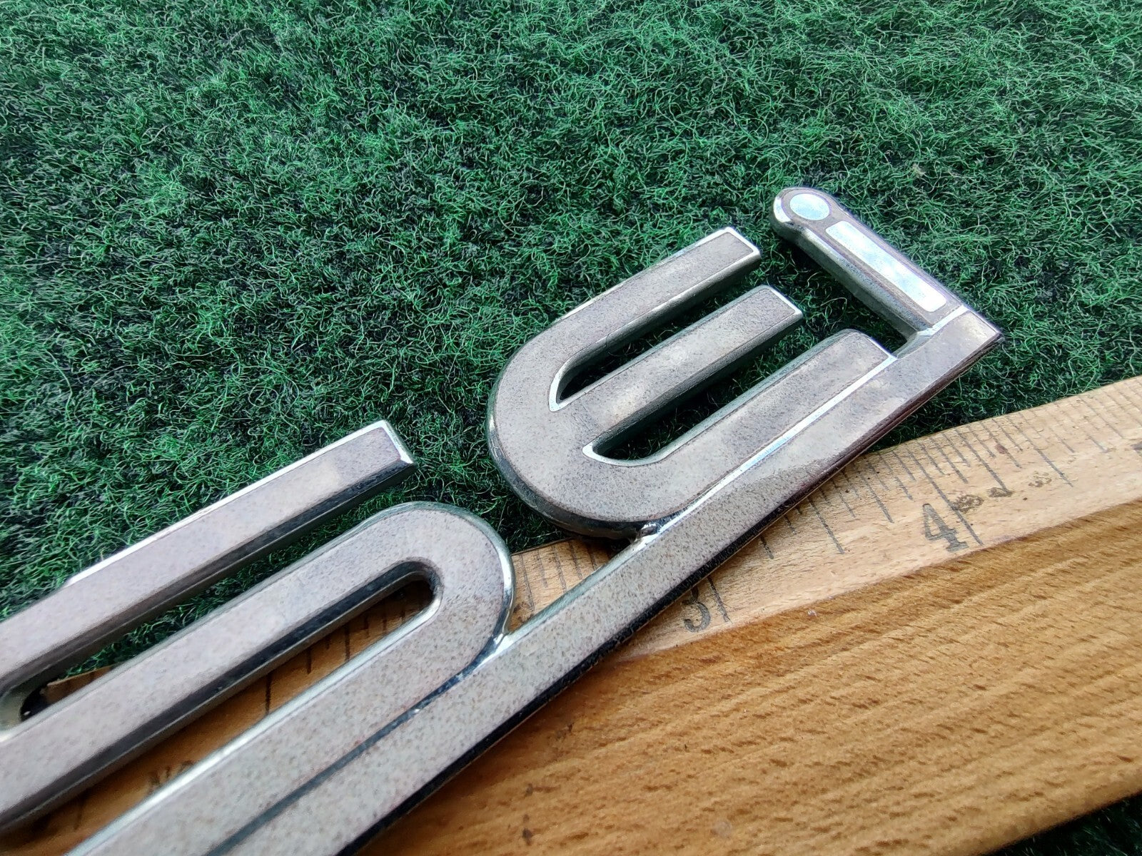 Pontiac SSEi Supercharged Beige Metal Emblem Badge Logo Nameplate Name Plate 5S2
