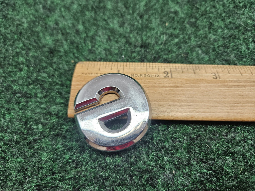 Jeep OEM "E" Chrome Hood Hatch Individual Letter Emblem Badge Logo Nameplate 7S7