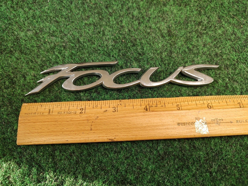 2012-18 Ford Focus Emblem Rear Trunk Chrome Badge Nameplate Logo Letter Name 1S1