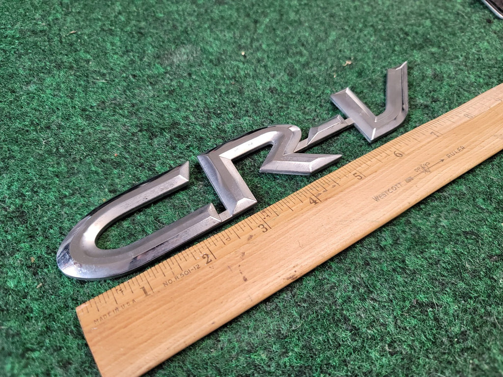 2002-2006 Honda CR-V Emblem Logo Letters Badge Trunk Gate Rear Chrome OEM 1M2