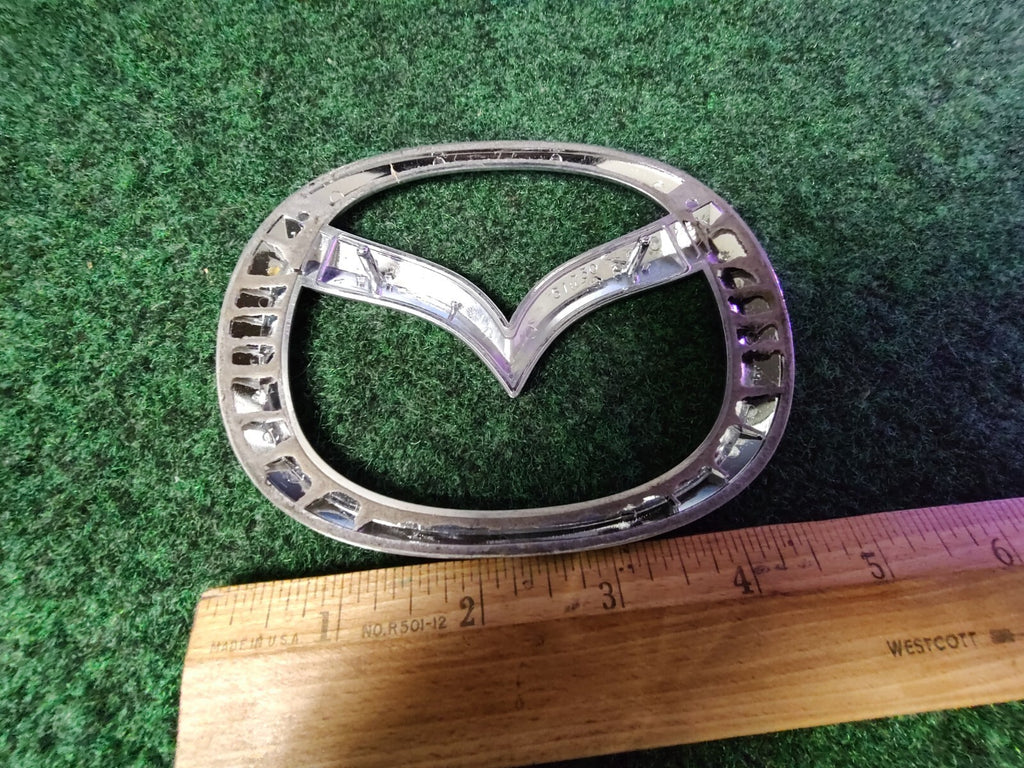 2004-2009 Mazda 3 Rear Chrome Emblem Genuine OEM Badge Part BN8V-51730 6S4