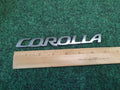 09 11 13 TOYOTA COROLLA TRUNK CHROME  EMBLEM 75442 02260 3S8