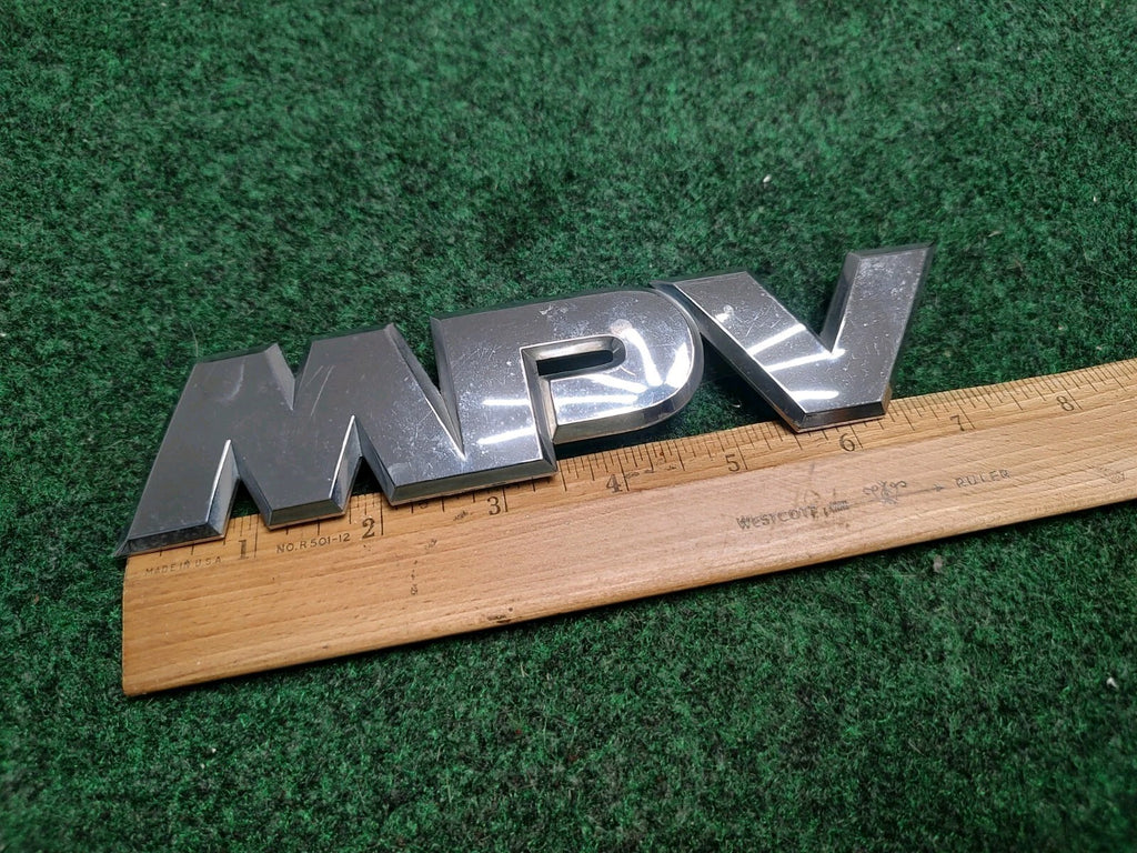 2000-2006 Mazda 'MPV' Rear Trunk Liftgate Chrome Emblem OEM LC63-51-720 2S4