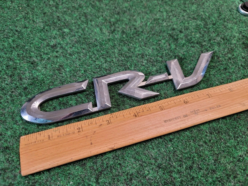 2002-2006 Honda CR-V CRV Emblem Logo Letters Badge Trunk Gate Rear Chrome 2M4