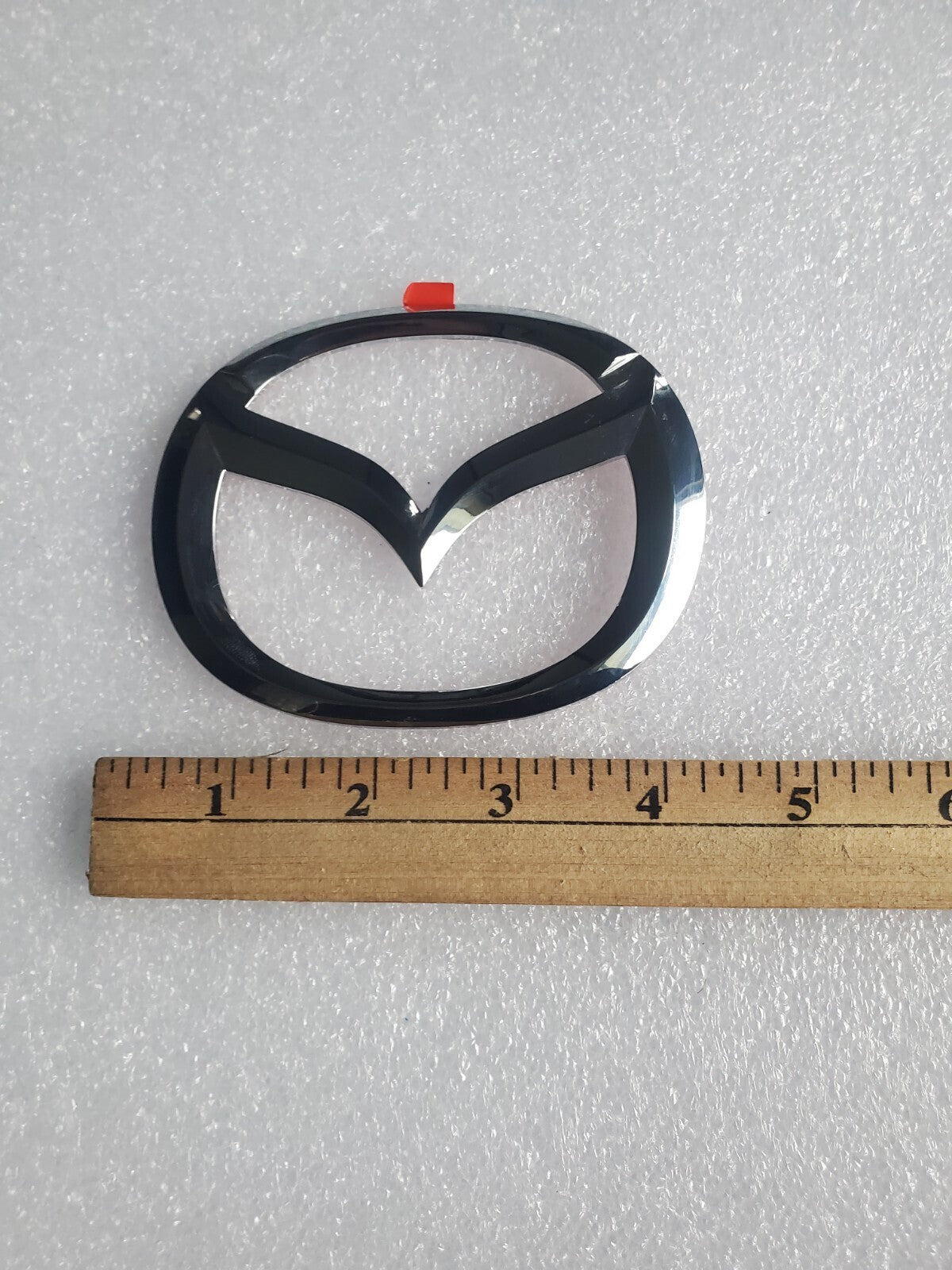 Mazda Front Rear Emblem Back Liftgate Chrome Badge Symbol Logo Genuine OEM 2L2