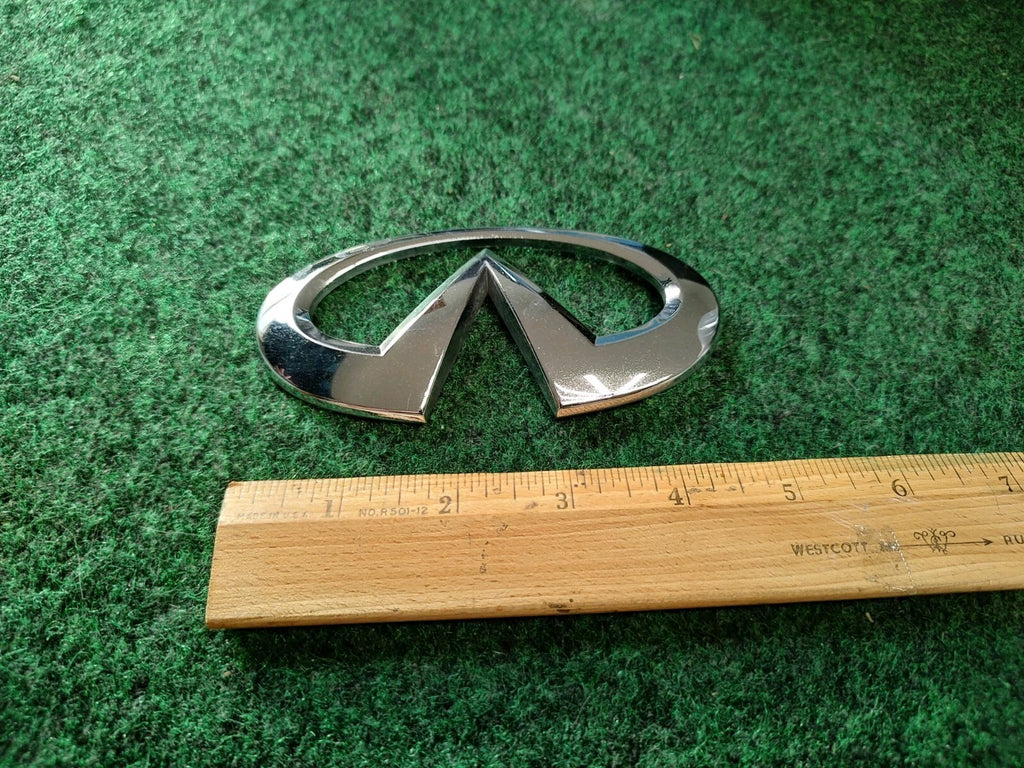 2008-2010 Infiniti M35 M45 Rear Trunk Emblem Chrome 84890 EJ70B OEM 1S1