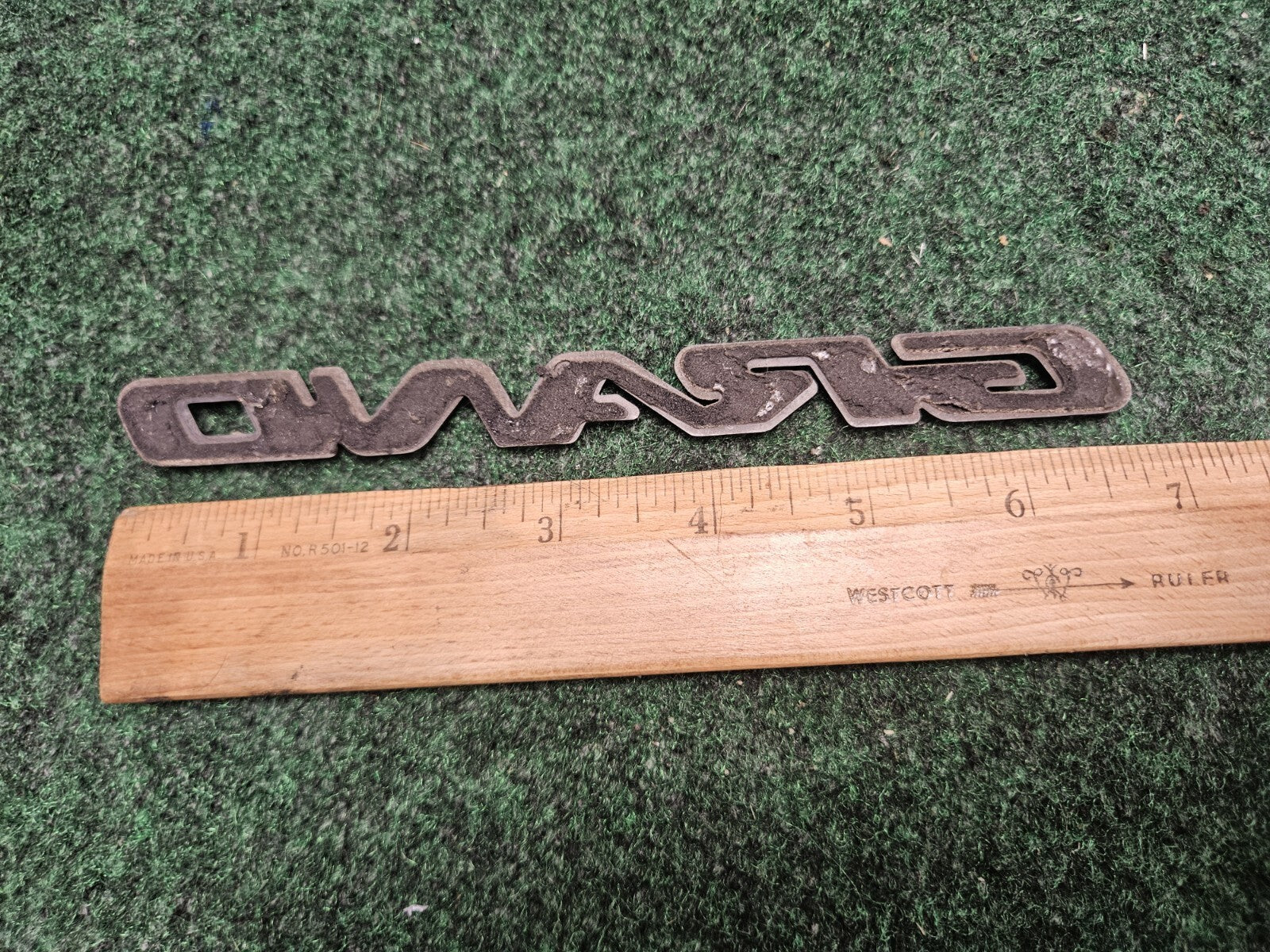 OEM Pontiac Grand Prix GT Emblem "GRAND" PRIX GT Badge Logo 2004–2008 Silver 5M3