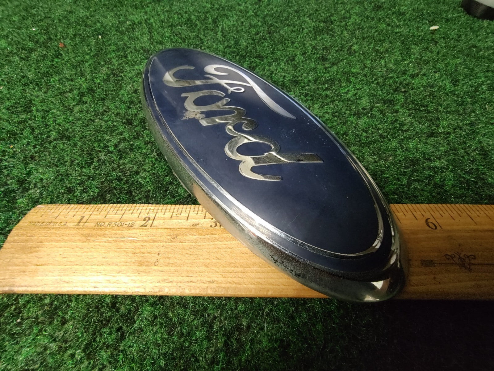 FORD BADGE EMBLEM 2659 GAPN 5305 F0M0C0 D720B LOGO  SYMBOL SIGN 7" 7 Inch 6L5