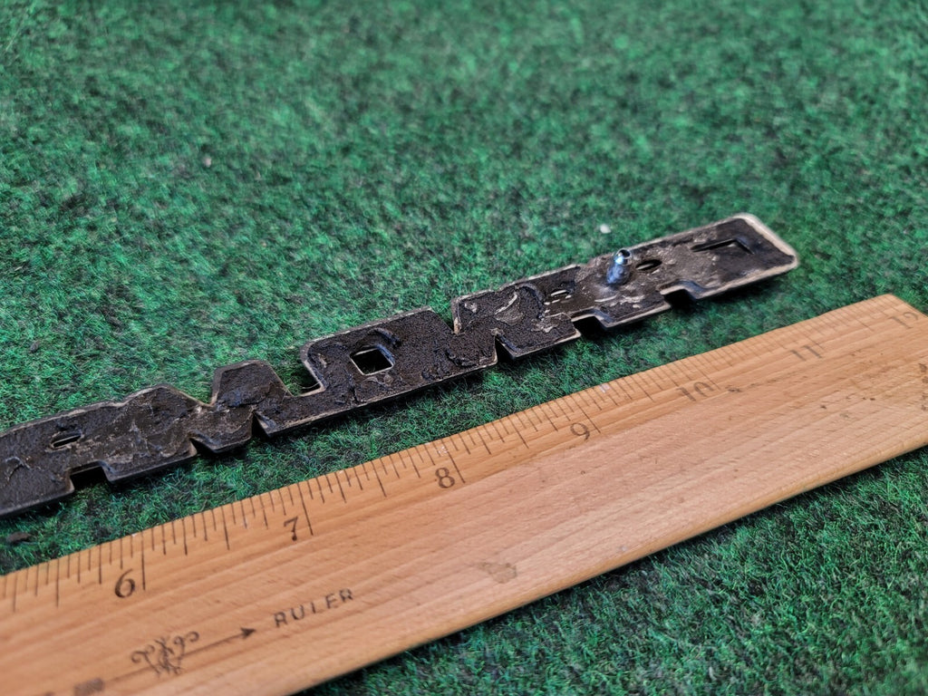 98 99 00 01 02 MERCURY GRAND MARQUIS GS REAR EMBLEM BADGE SYMBOL OEM 1M6