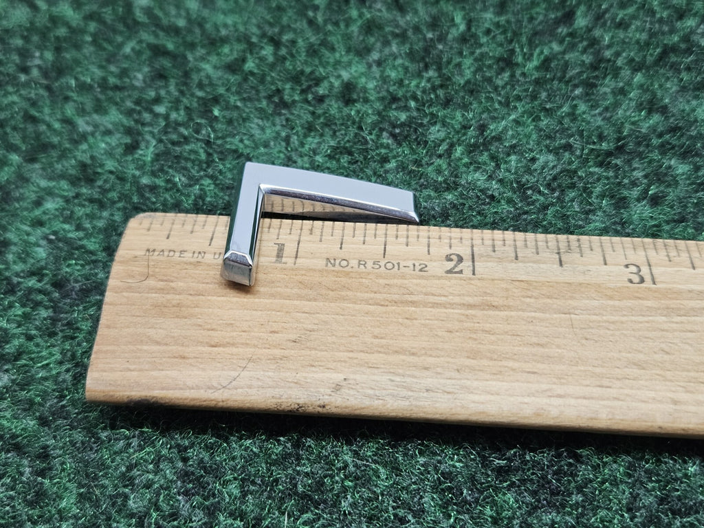 OEM "L" Chrome Individual Letter Lettering Emblem Badge Logo Nameplate 3D 7S9