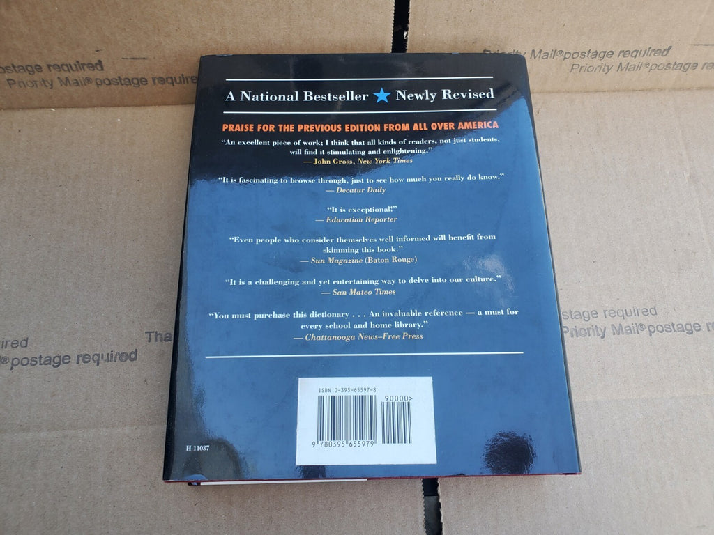 The Dictionary of Cultural Literacy - Hardcover By James Trefil B8