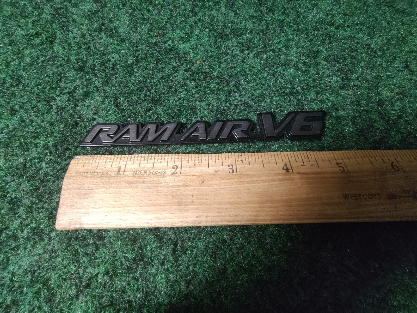 1999-2005 PONTIAC GRAND AM RAM AIR V6 EMBLEM LOGO BADGE SIGN 9L3