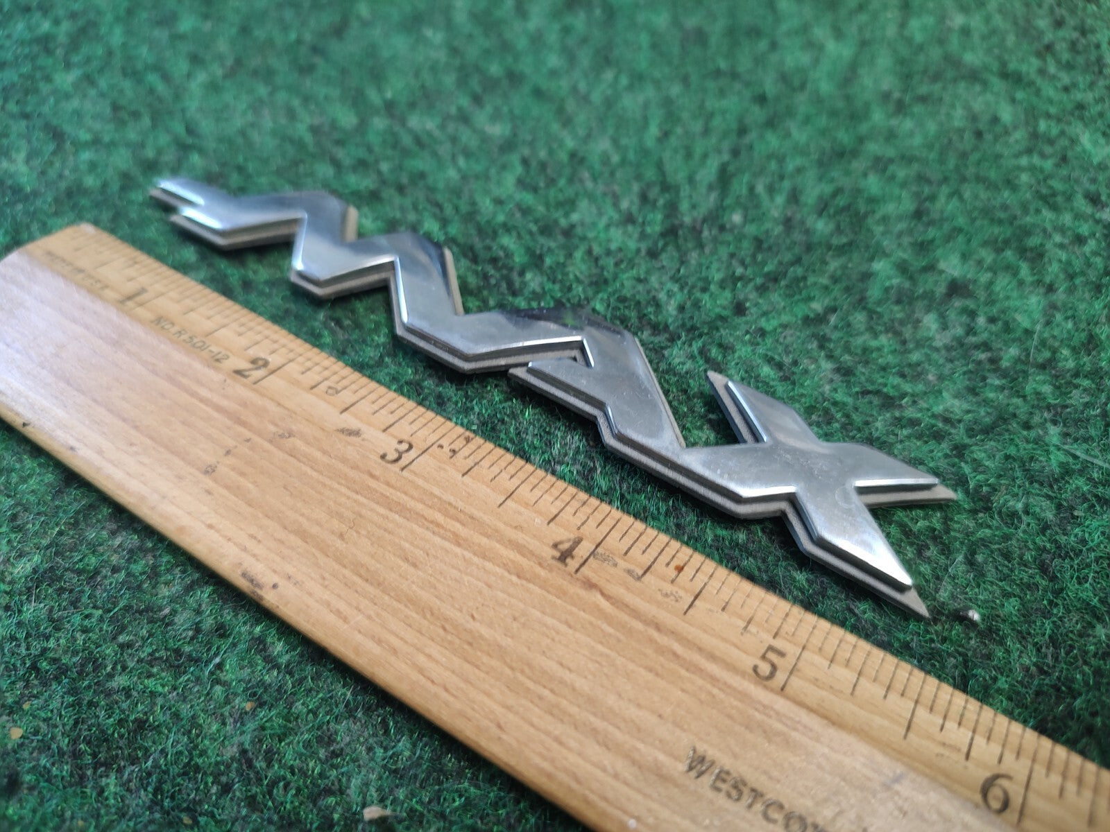 13 14 15 16 17 FORD C-MAX CHROME EMBLEM LOGO BADGE SYMBOL "Max" 4S4