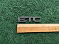 CADILLAC ELDORADO SEVILLE DEVILLE ETC REAR EMBLEM LOGO BADGE SYMBOL USED 5S2