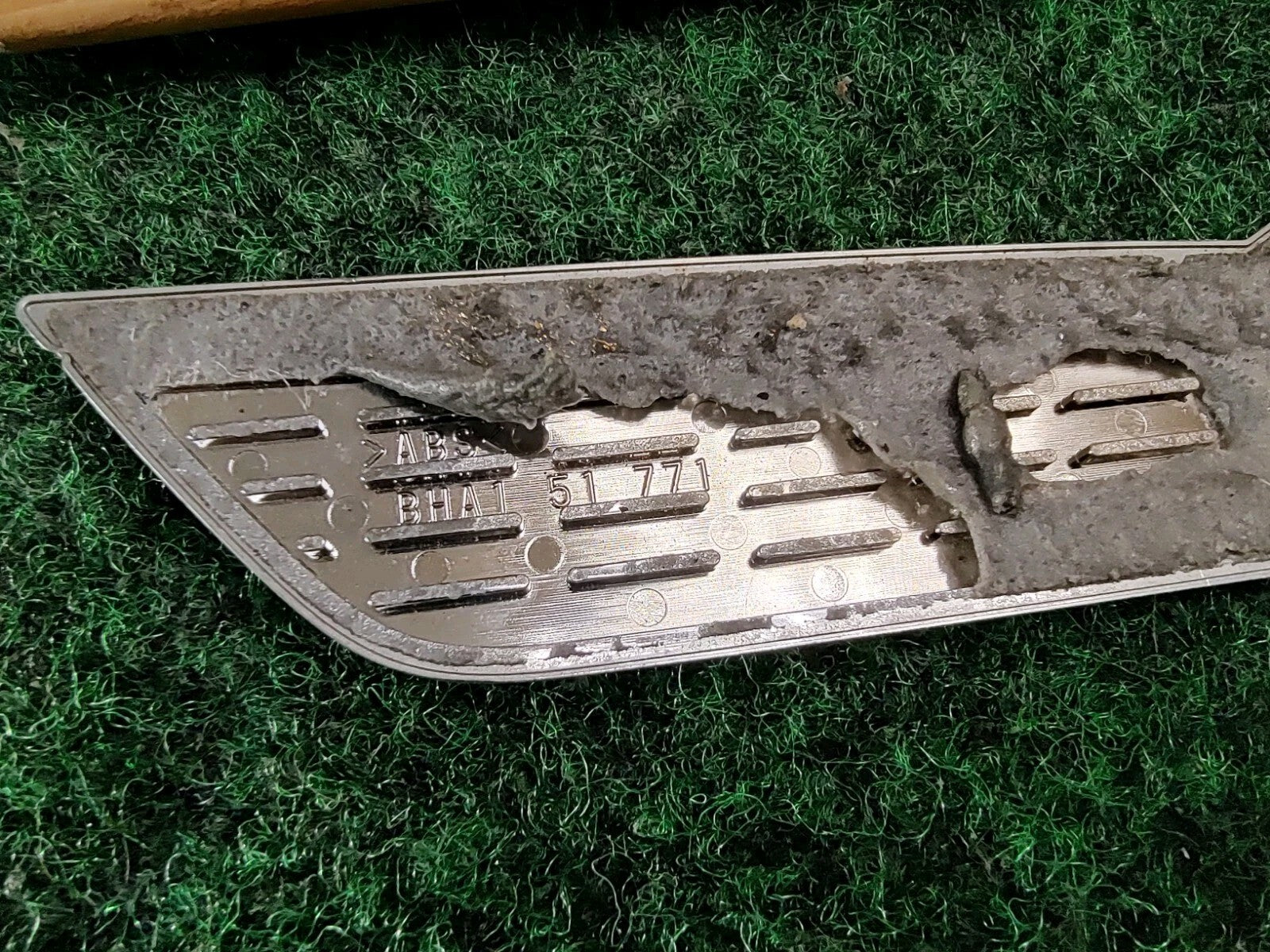 2012-13 Mazda 3 Hatchback Trunk Lid SkyActiv Emblem Ornament OEM BHA1-51-771 2S3