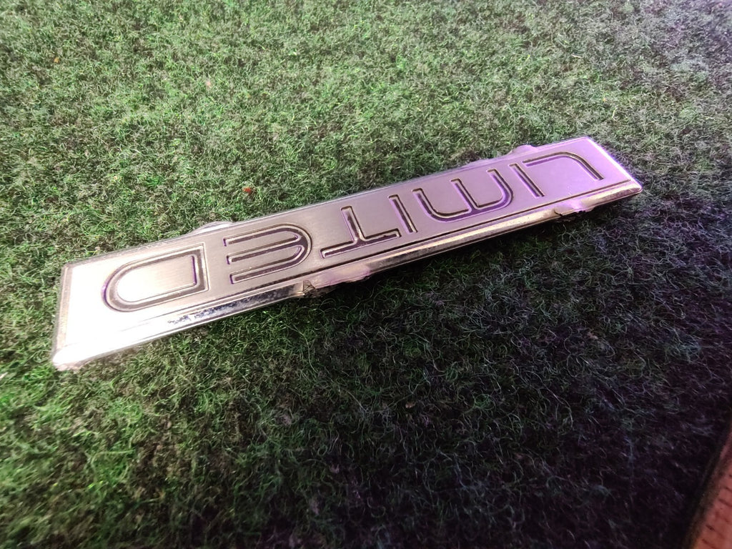 OEM Limited Chrome Metal Emblem Badge Logo Nameplate Name Plate 6S4