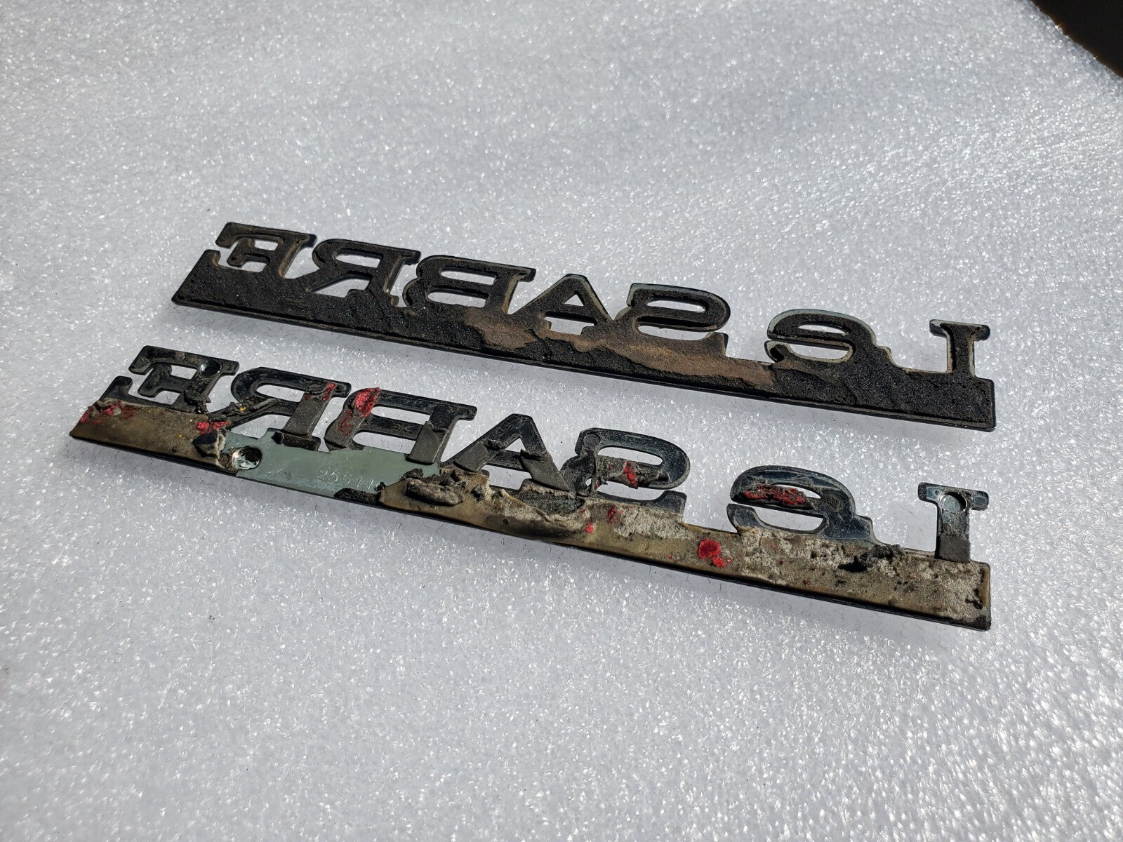 (2) 00-05 Buick Lesabre Limited Emblem Nameplate Badge Logo Trunk Rear Chrome VN