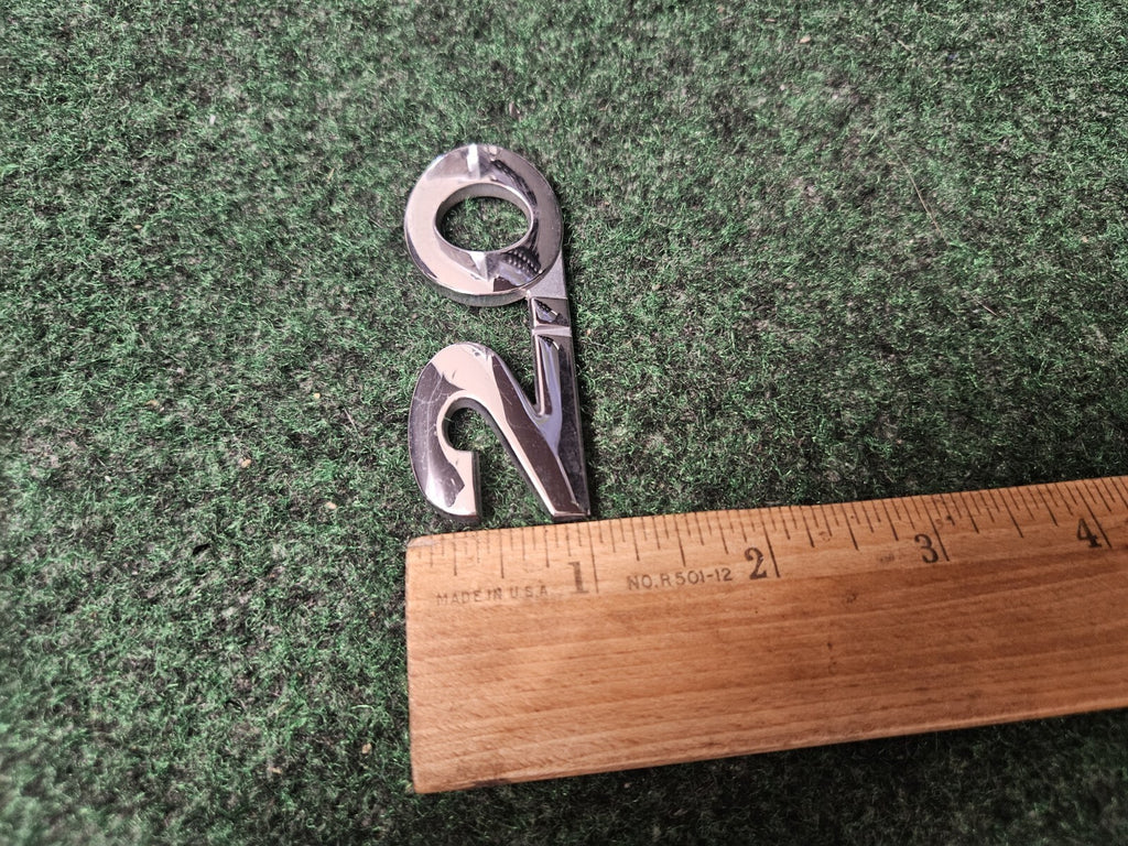 2.0 Emblem Name Plate Badge Logo Sign Rare OEM 4S7