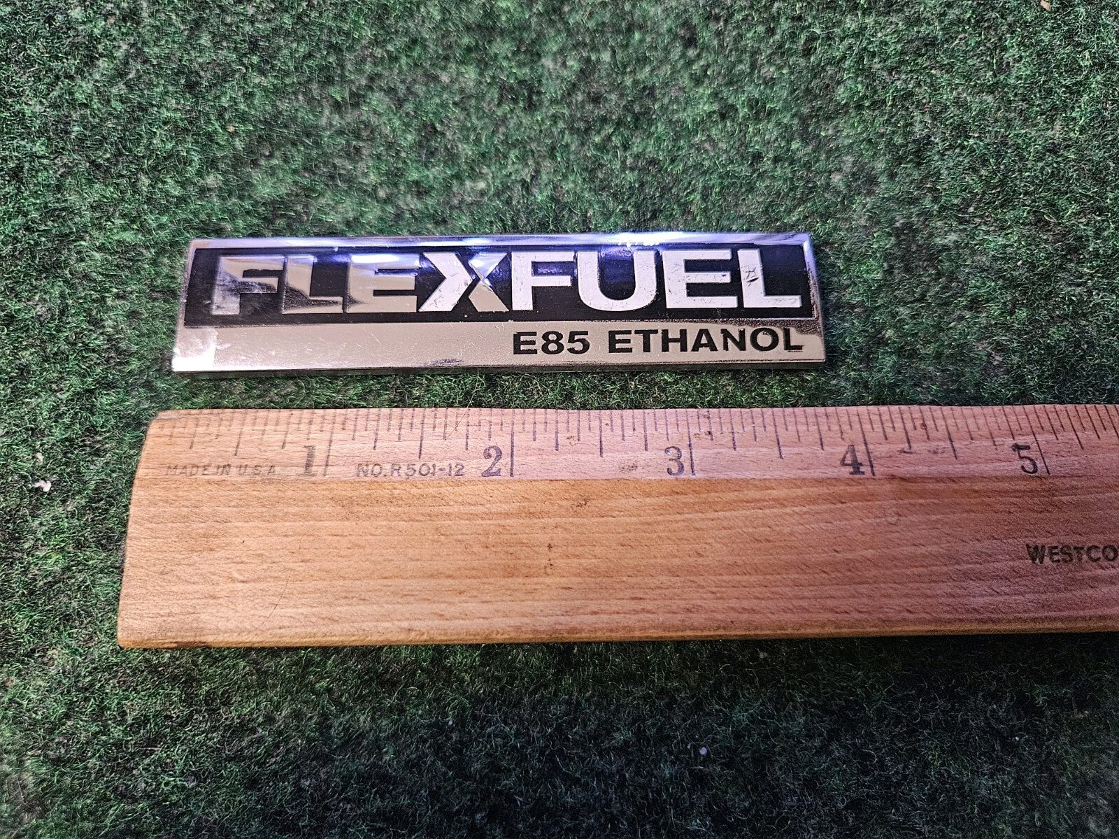 Chevy Flex Fuel E85 Ethanol Emblem Badge Decal Chevrolet OEM 15910899 6L4