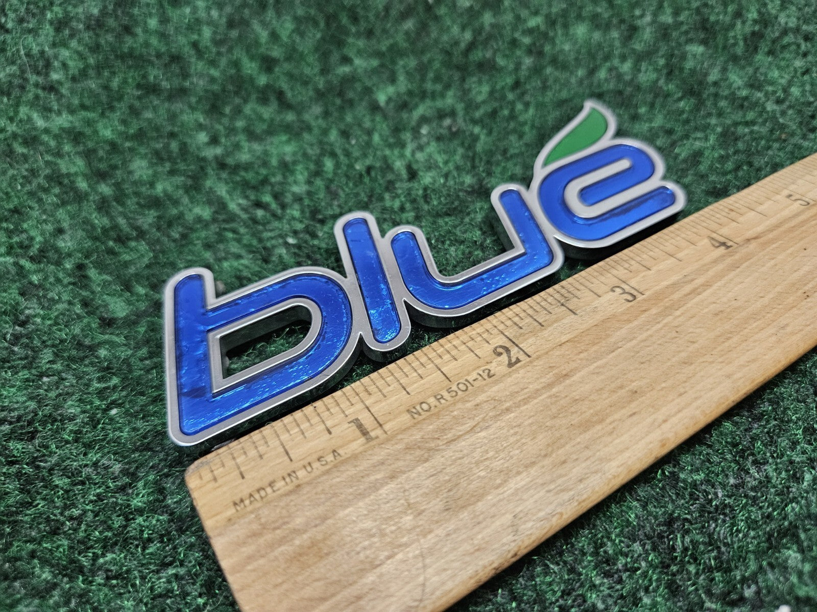 11 12 13 14 HYUNDAI SONATA HYBRID BLUE REAR LID EMBLEM LOGO BADGE SIGN OEM GL3