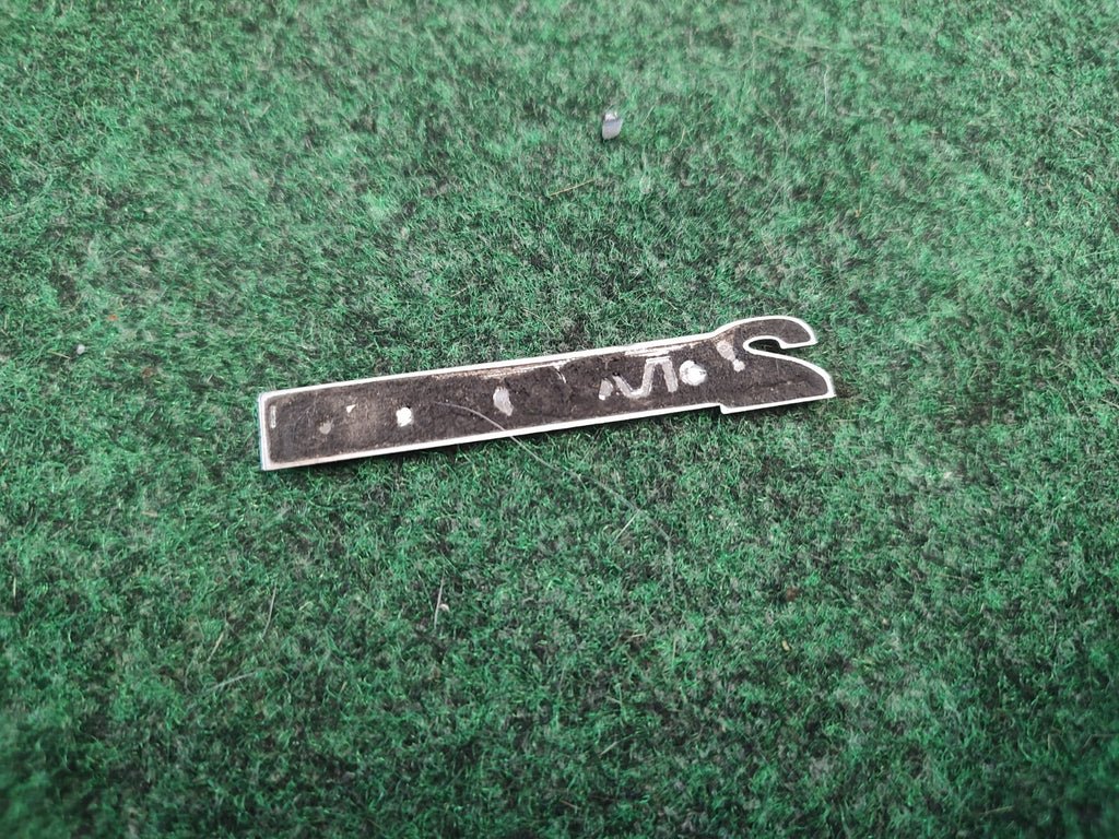 2007-2014 CHEVROLET TAHOE GMC YUKON HYBRID 2 MODE EMBLEM LOGO BADGE SIGN 1S8