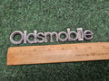Oldsmobile Chrome Emblem Badge Logo Nameplate Name OEM Plate 6.5" 5M2