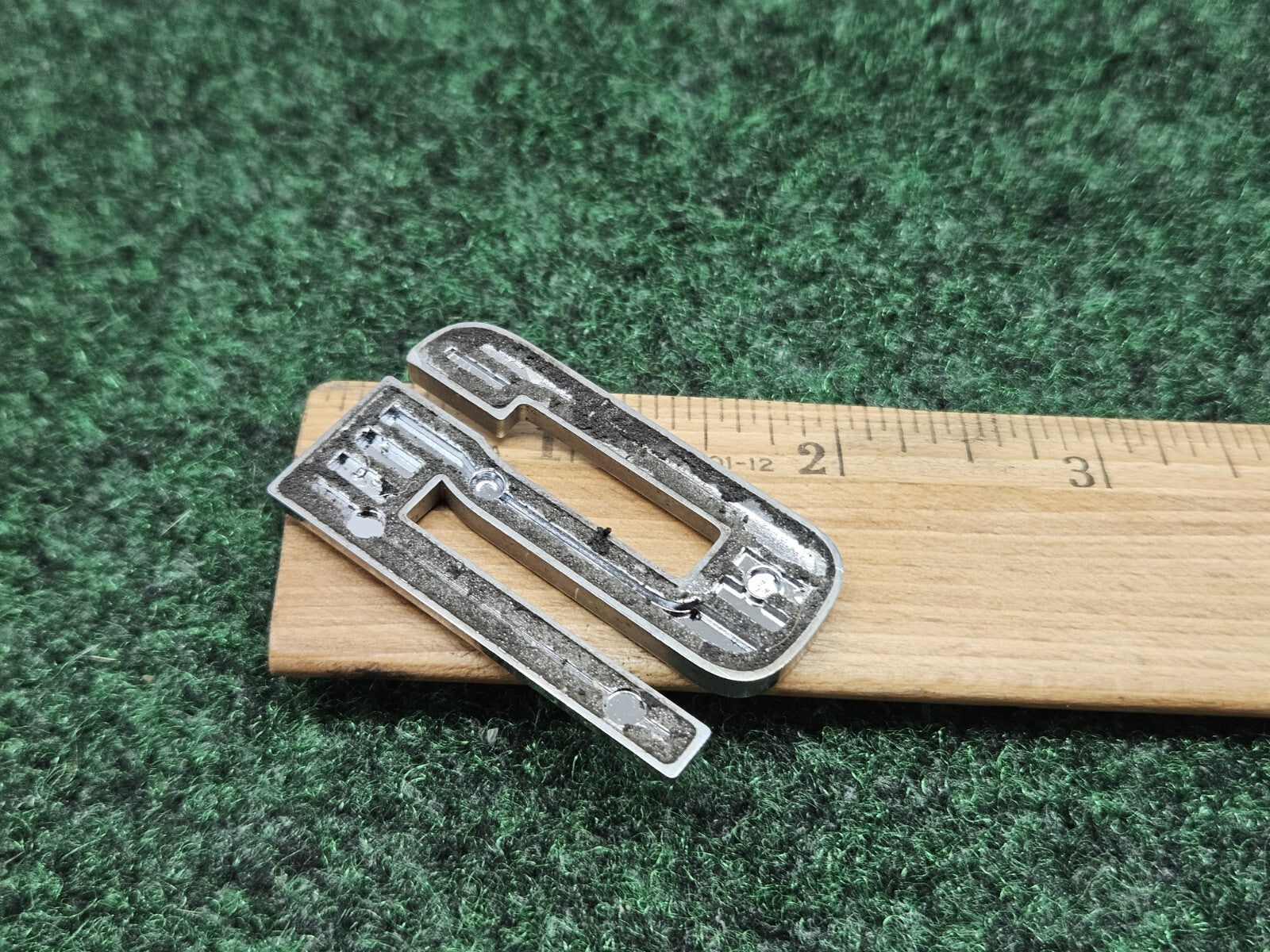 OEM "5" Chrome Individual 3D Number Lettering Emblem Badge Logo Nameplate 2S2