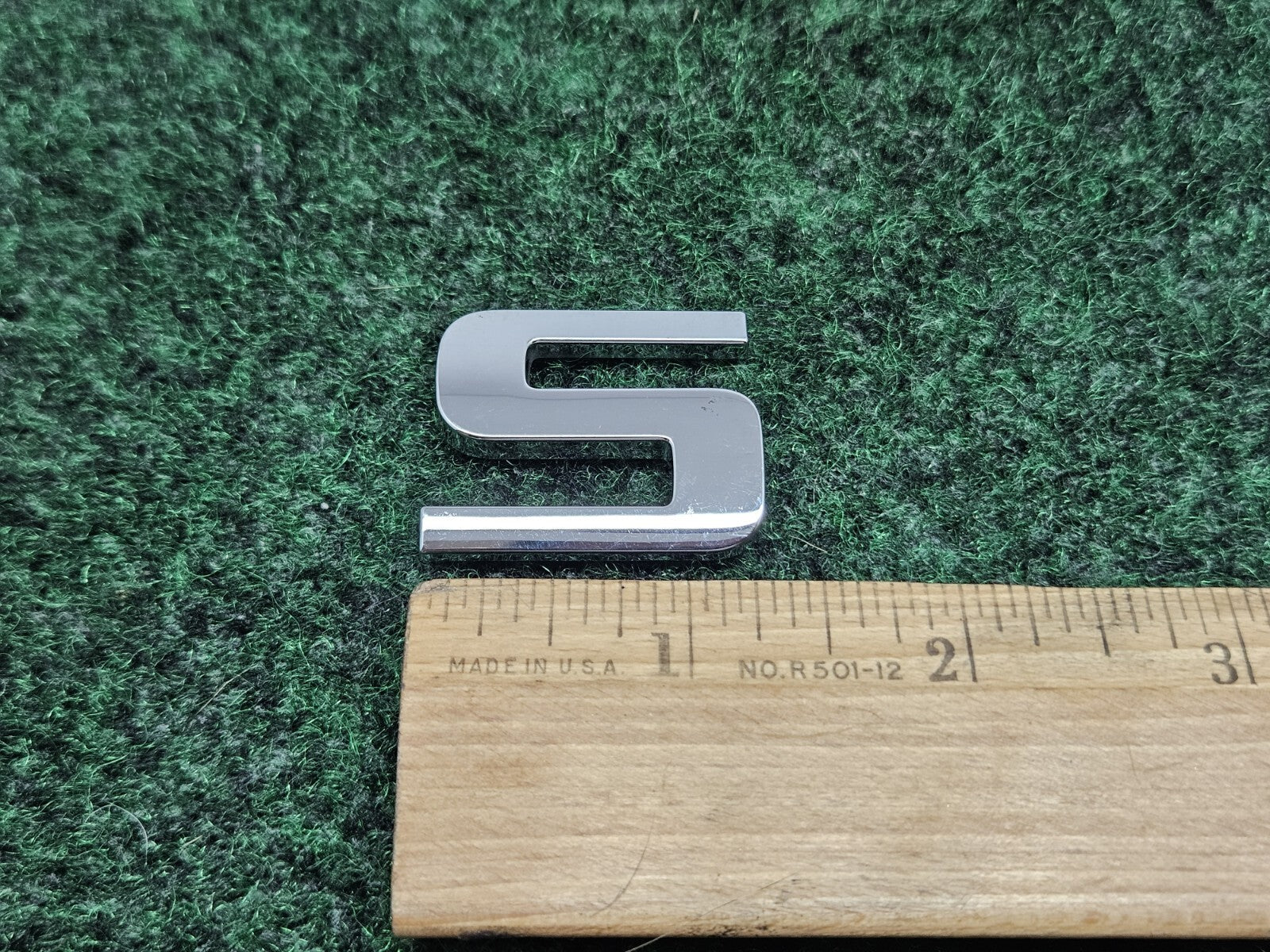 OEM "5" 3D Chrome Individual Number Lettering Emblem Badge Logo Nameplate 7S9