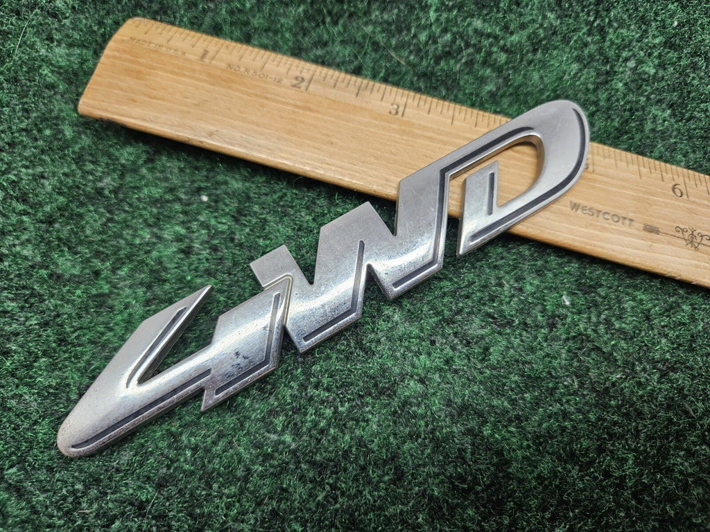 Ford 4WD 4 WD Wheel Drive Emblem 8L84-7843156-DA OEM Name Plate Badge GL1