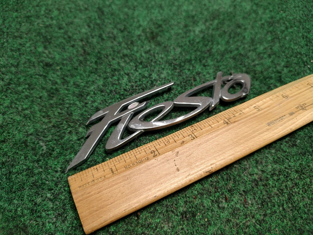 2011-2019 FORD FIESTA REAR CHROME EMBLEM LOGO BADGE LETTERS SYMBOL OEM 1S2