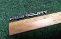 Mercury OEM Chrome Black Plastic 4.75" Emblem Badge Logo Nameplate Name 5S5