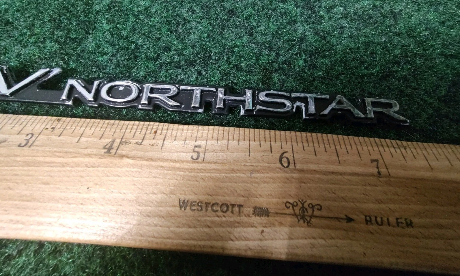 Cadillac OEM 32V Northstar Rear Emblem Badge Logo Nameplate Name Plate 8L9