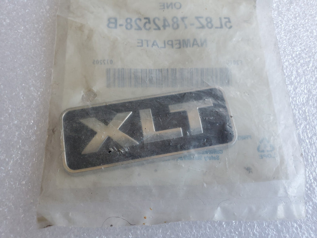 Ford Expedtion Escape Rear Chrome XLT NAMEPLATE Emblem OEM 7L8Z-7842528-B 1L9