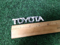 Toyota Rear Trunk Lid Emblem Name Plate Nameplate ~3.8" Chrome OEM 8L9