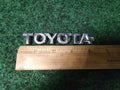 Toyota Rear Trunk Lid Emblem Name Plate Nameplate Chrome OEM Crack 1S6