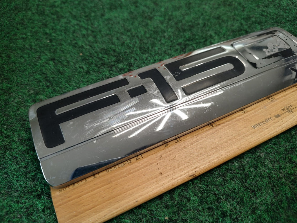 04-08 Ford F-150 Tailgate Script Logo 5L34-16B114-HA Nameplate Decal Emblem 4S7