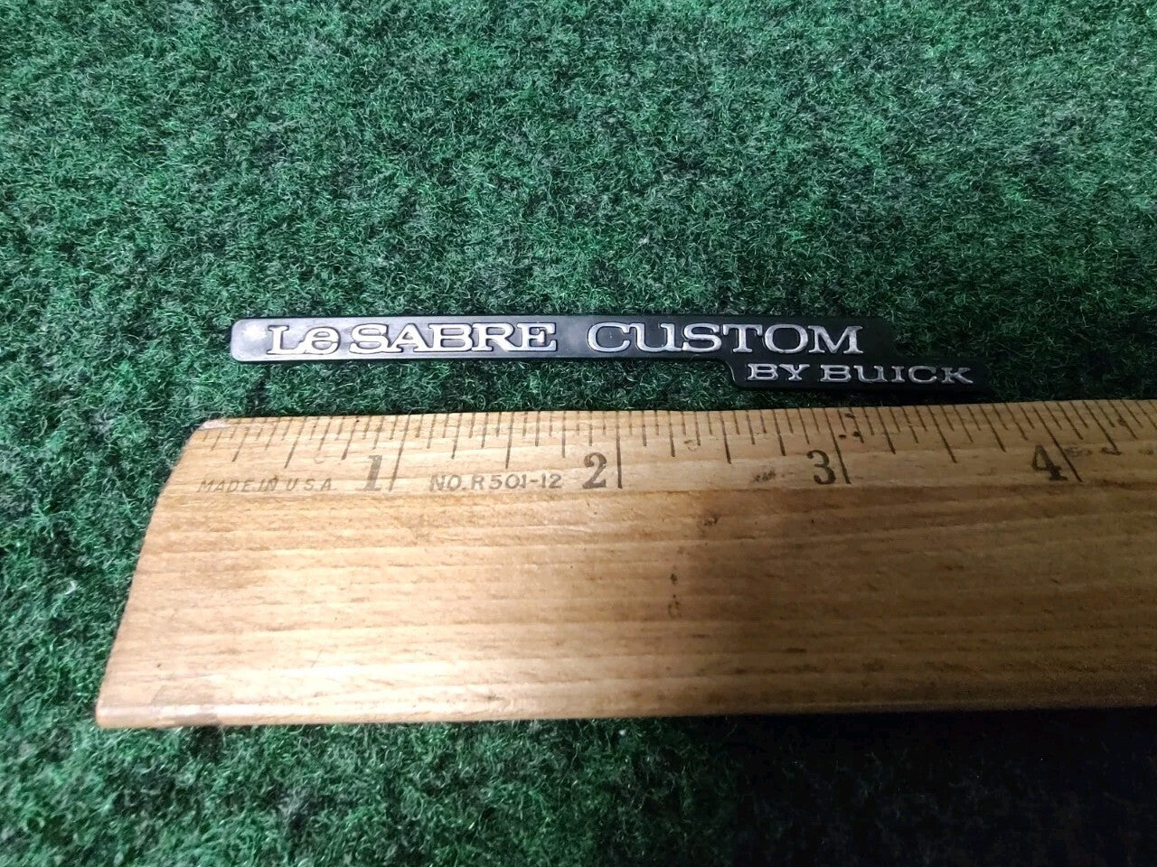 BUICK LESABRE CUSTOM By Buick REAR Front SIDE EMBLEM LOGO BADGE SYMBOL OEM 7S1