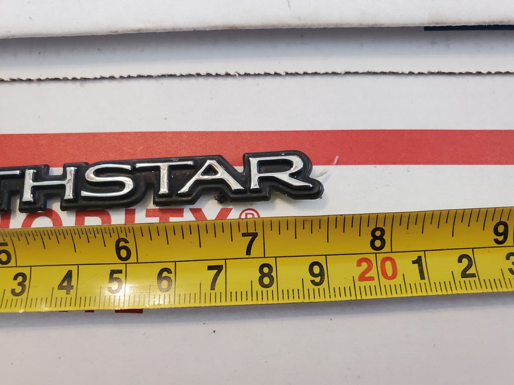 Cadillac OEM 32V Northstar 7.5 Rear Emblem Badge Logo Nameplate Name Plate V 4L5