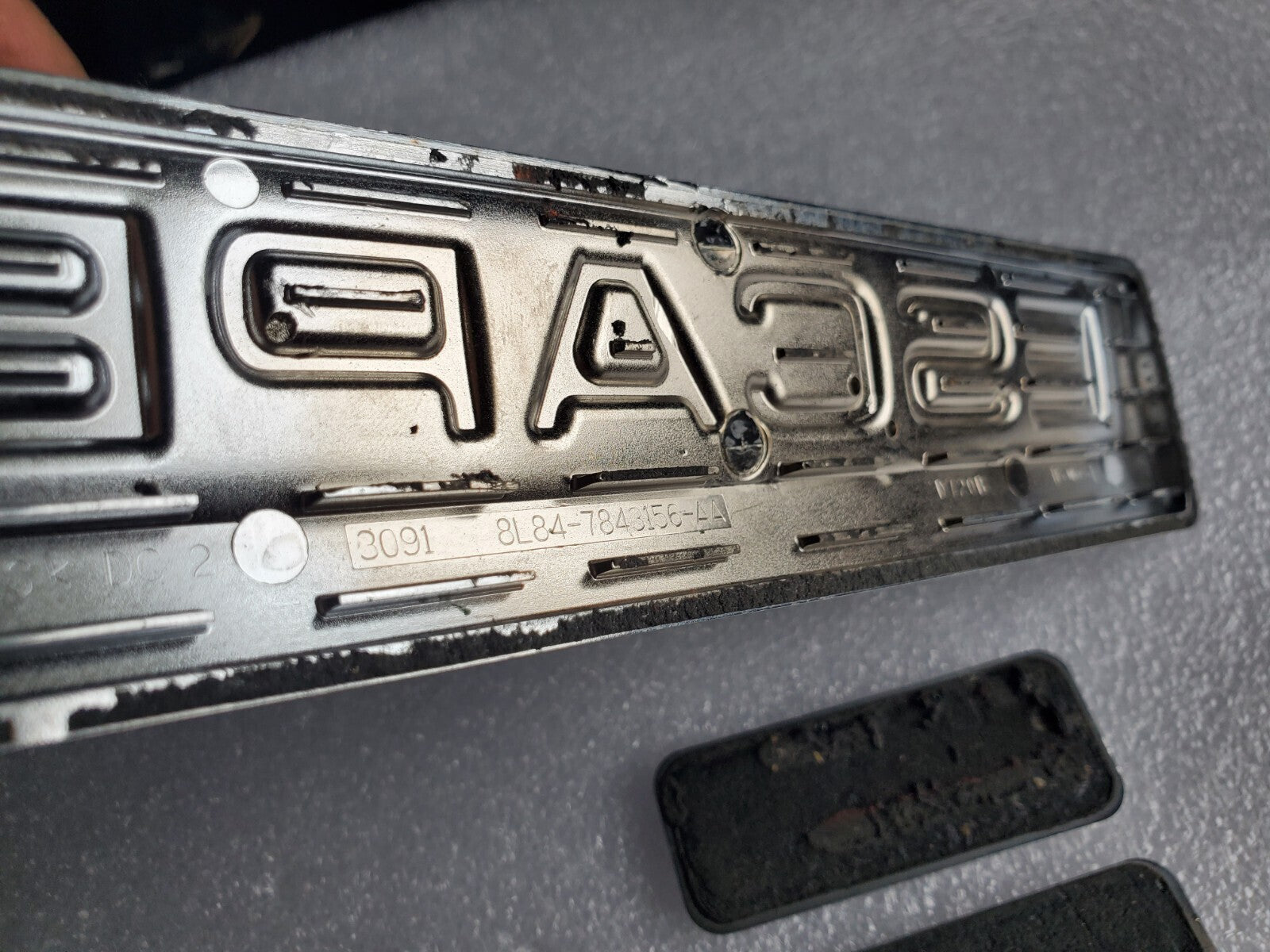 OEM Rear Liftgate Emblem Nameplate Chrome 08-12 Escape XLT 8L8Z7842528A 2L3
