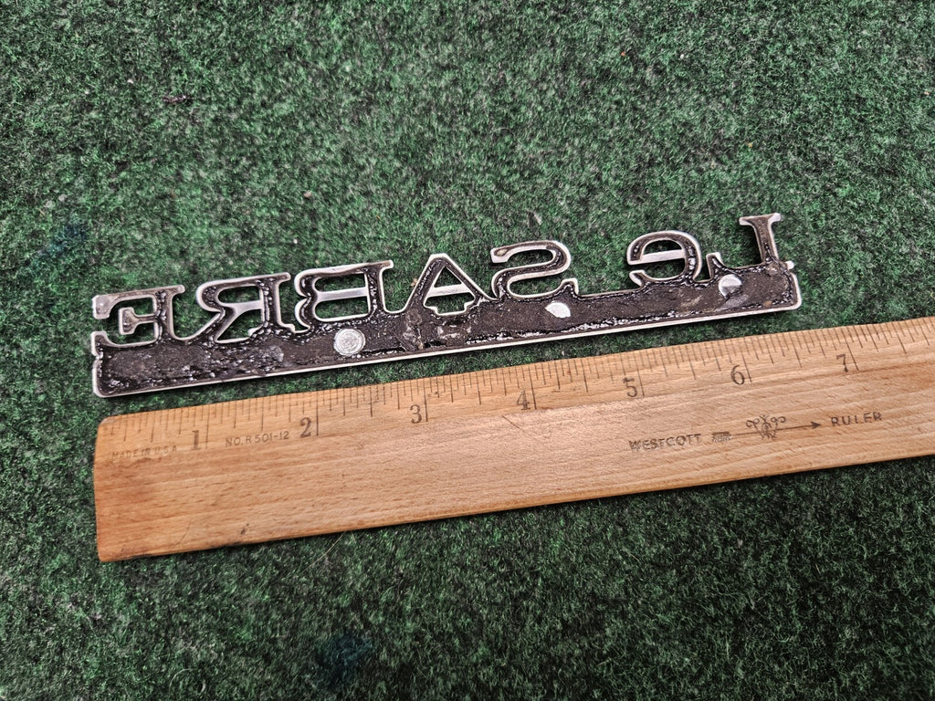 97 98 99 BUICK LESABRE LIMITED REAR LID SIDE EMBLEM LOGO BADGE SYMBOL OEM 6M9