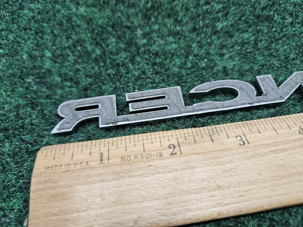 Genuine Mitsubishi 7415A112 Trunk Lancer Name Plate Emblem Logo Oem Chrome GL1