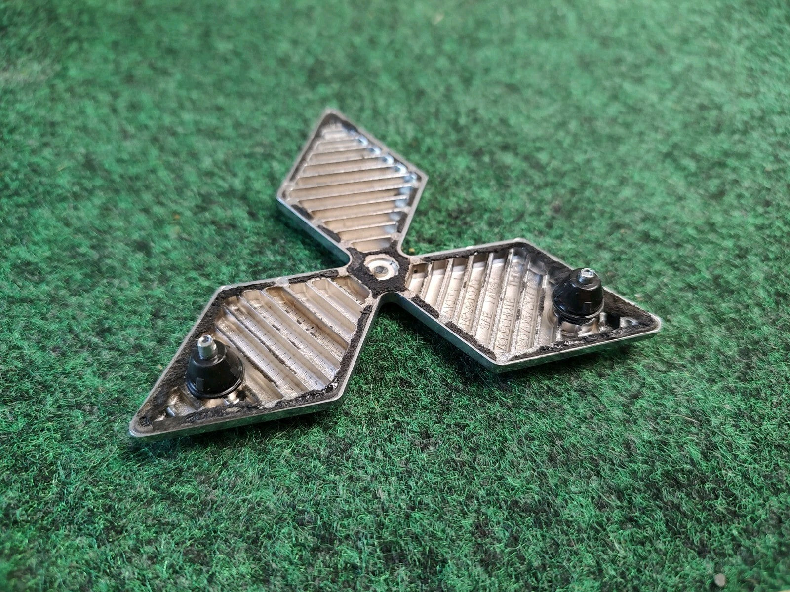 1999-2003 Mitsubishi Galant Emblem Rear Trunk Badge Nameplate Chrome OEM 3M1