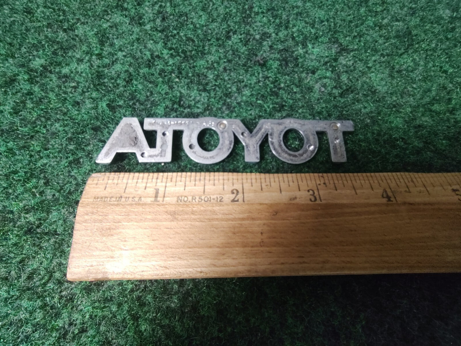 Toyota Corolla Camry Rear Trunk Script Emblem Badge Nameplate OEM 8L3