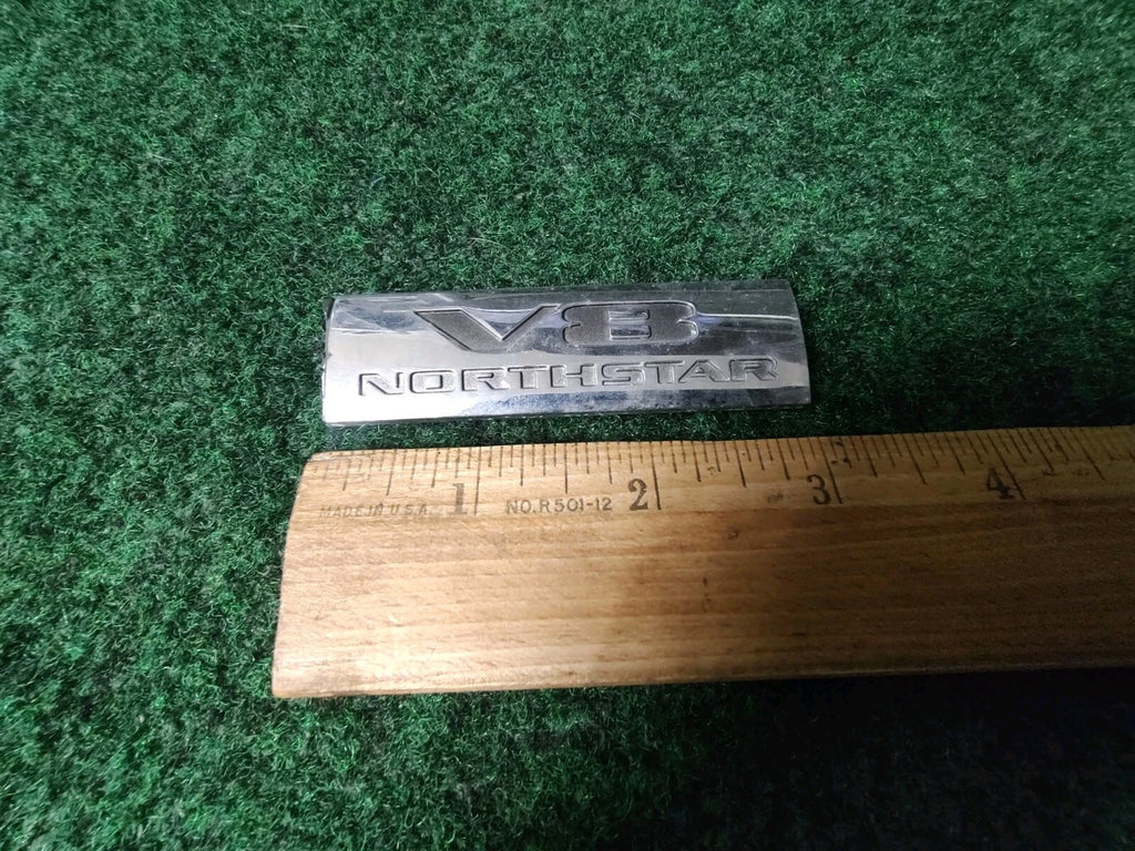 2000-11 Cadillac Northstar V8 Rear Chrome Emblem Trunk Badge Logo Symbol SRX 4L8