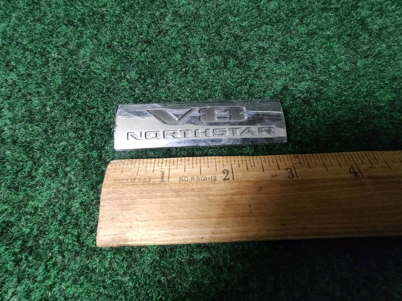 2000-11 Cadillac Northstar V8 Rear Chrome Emblem Trunk Badge Logo Symbol SRX 4L8