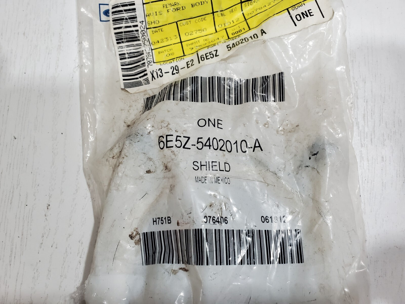 06 07 08 09 10 11 12 MKZ Zephyr Fusion Door Trim Panel 6E5Z-5402010-A OEM 6L5