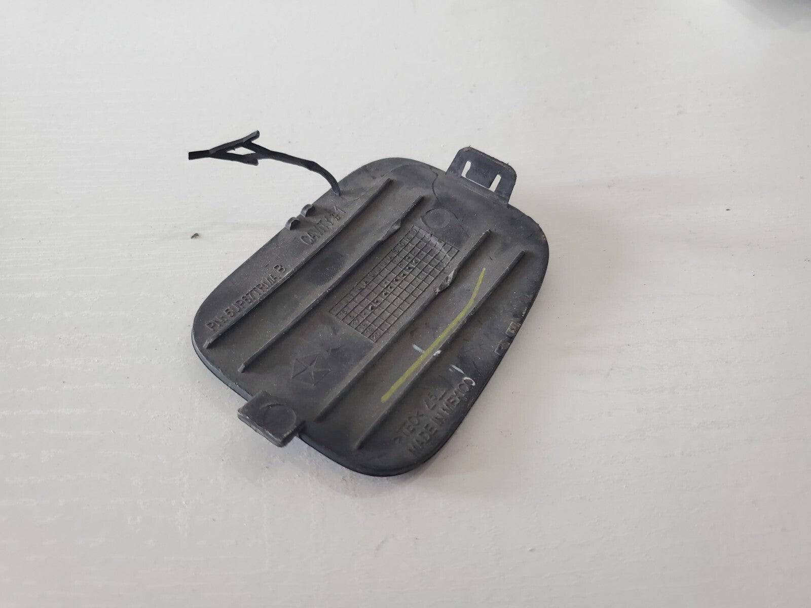 2017-2023 JEEP COMPASS REAR BUMPER TOW HOOK PLUG COVER OEM Textured MOPAR 5L6