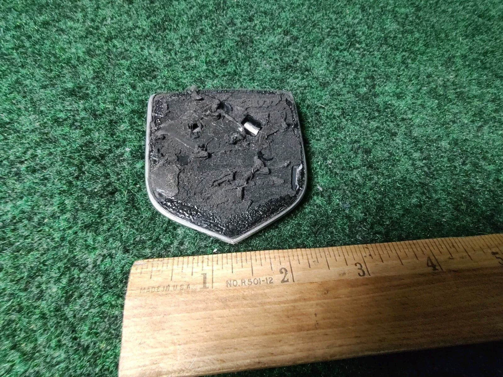 Dodge Front Grille Emblem Logo Badg OEM Name Plate Name See Measurements 1S6